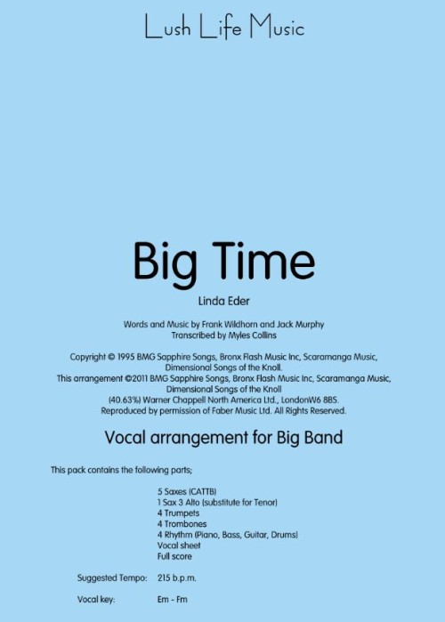 BIG TIME (Vocal)